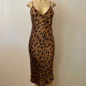 L’AGENCE silk slip dress NWT